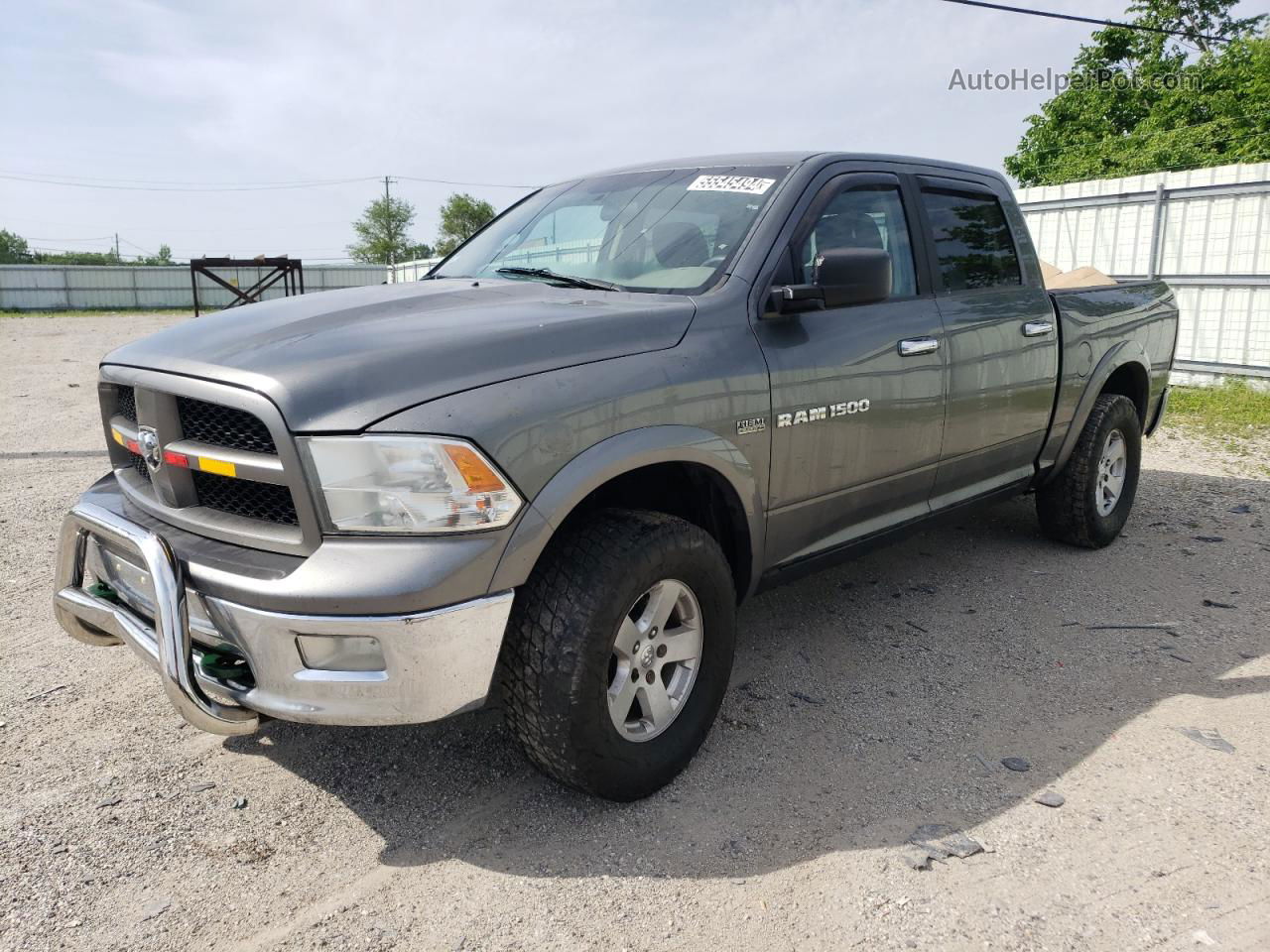 2012 Dodge Ram 1500 Slt Gray vin: 1C6RD7LT3CS176289