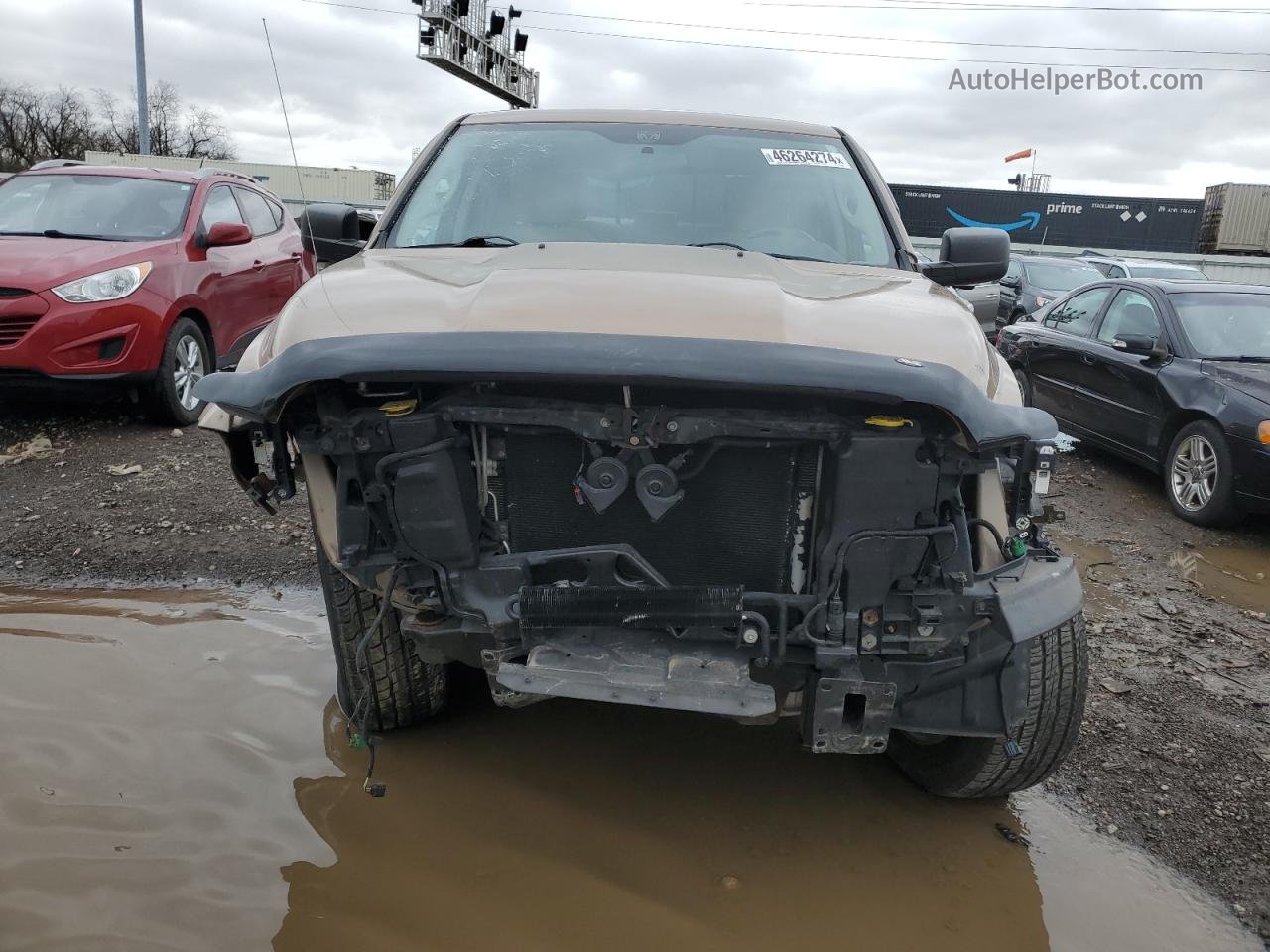 2012 Dodge Ram 1500 Slt Tan vin: 1C6RD7LT4CS172073