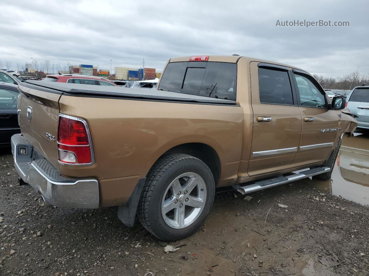 2012 Dodge Ram 1500 Slt Tan vin: 1C6RD7LT4CS172073