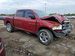 2012 Dodge Ram 1500 Slt Burgundy vin: 1C6RD7LT7CS161200