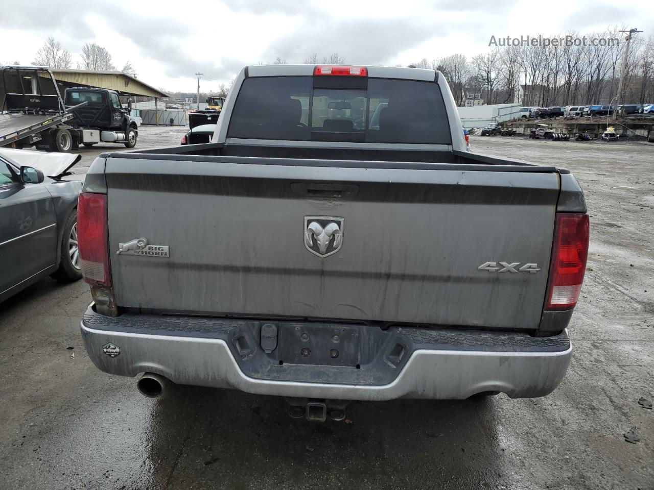 2012 Dodge Ram 1500 Slt Серый vin: 1C6RD7LT7CS161584