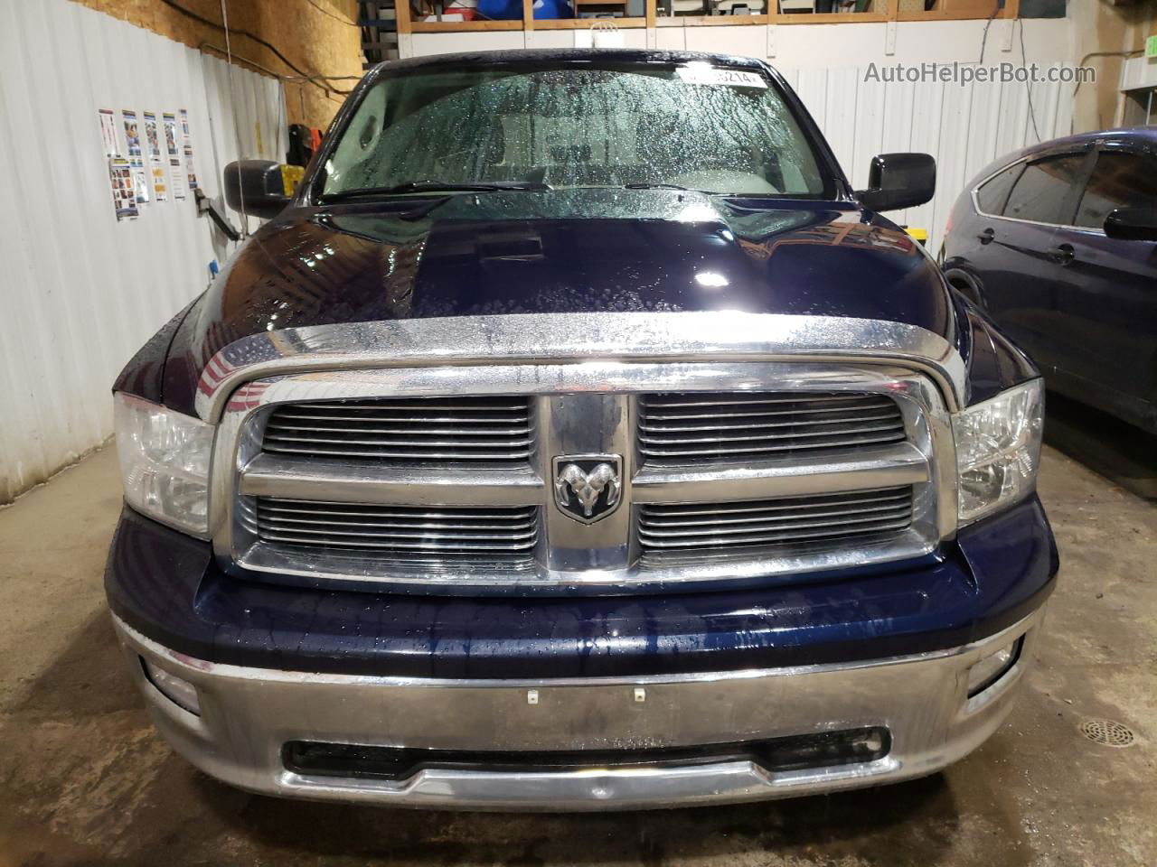 2012 Dodge Ram 1500 Slt Blue vin: 1C6RD7LT7CS179907