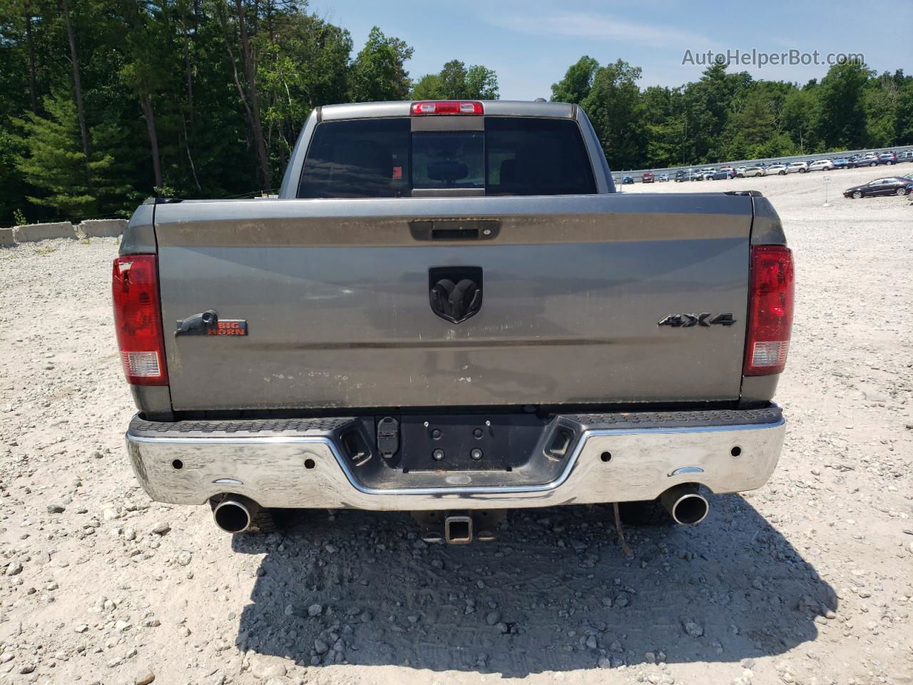 2012 Dodge Ram 1500 Slt Gray vin: 1C6RD7LT8CS187613