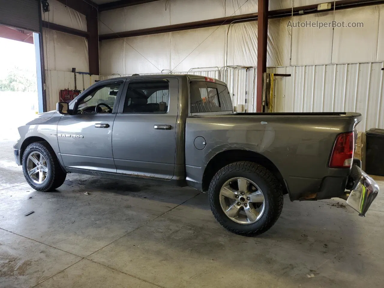 2012 Dodge Ram 1500 Slt Gray vin: 1C6RD7LTXCS187046