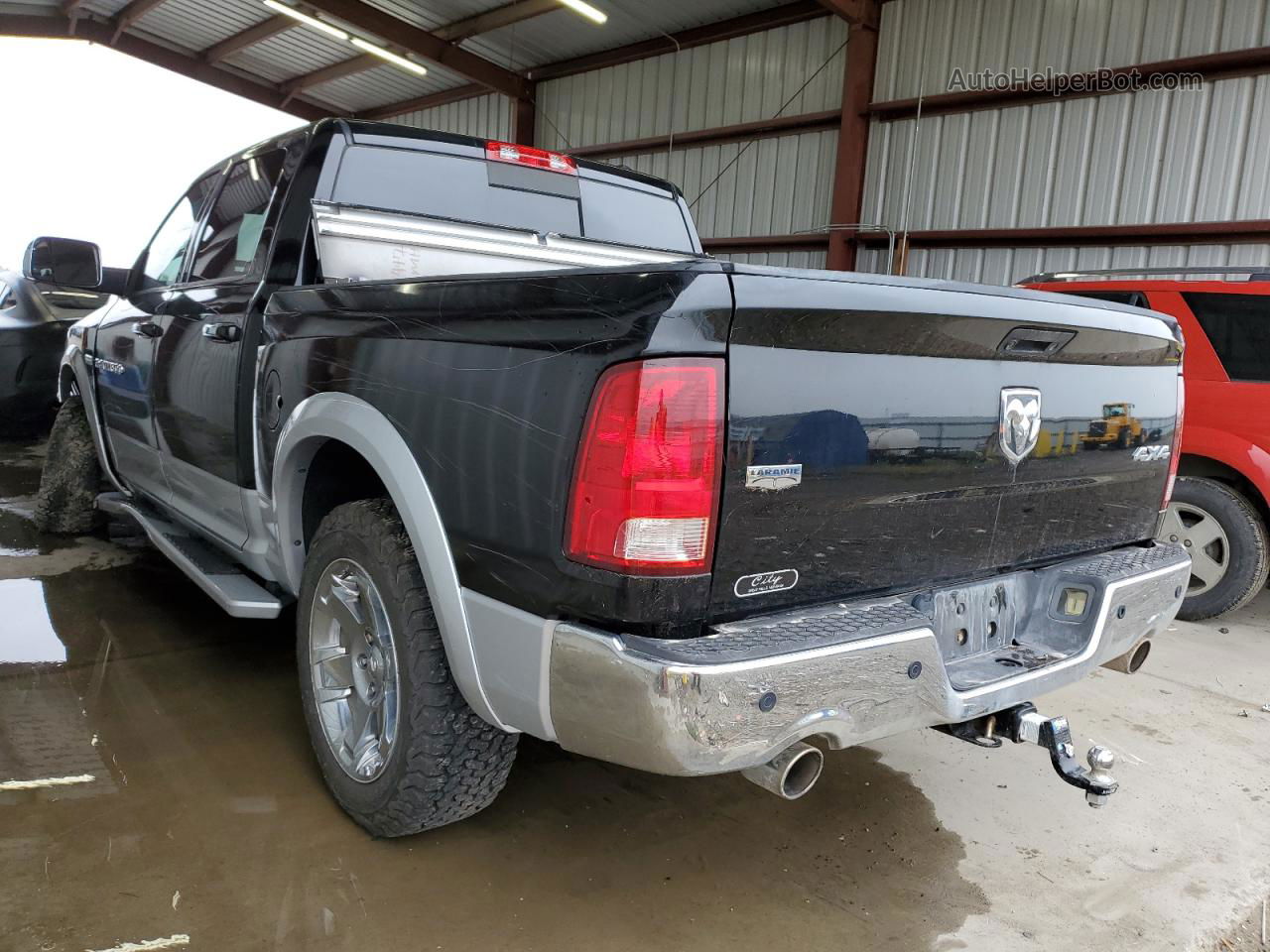 2012 Dodge Ram 1500 Laramie Black vin: 1C6RD7NT6CS247515