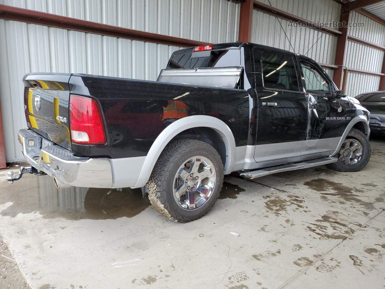 2012 Dodge Ram 1500 Laramie Black vin: 1C6RD7NT6CS247515