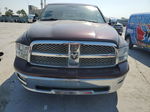 2012 Dodge Ram 1500 Laramie Burgundy vin: 1C6RD7NT9CS247329