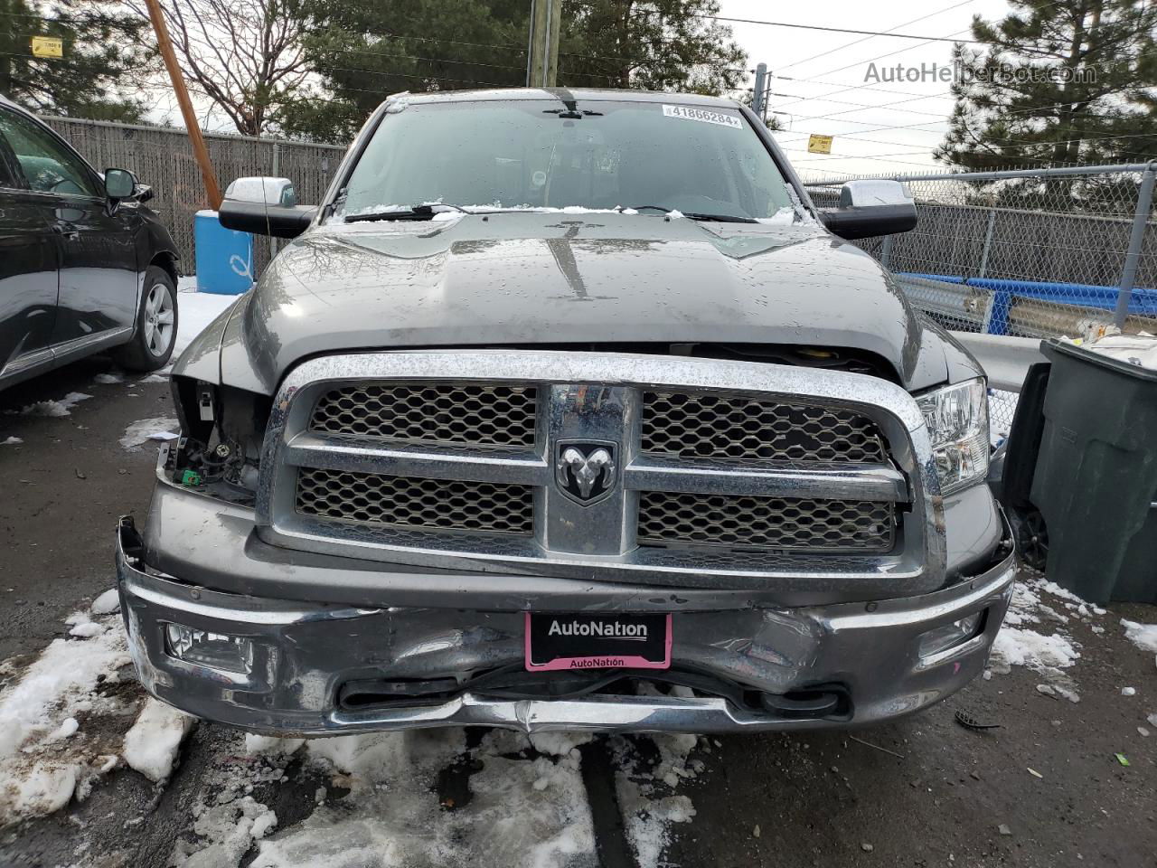 2012 Dodge Ram 1500 Longhorn Gray vin: 1C6RD7PT8CS172698