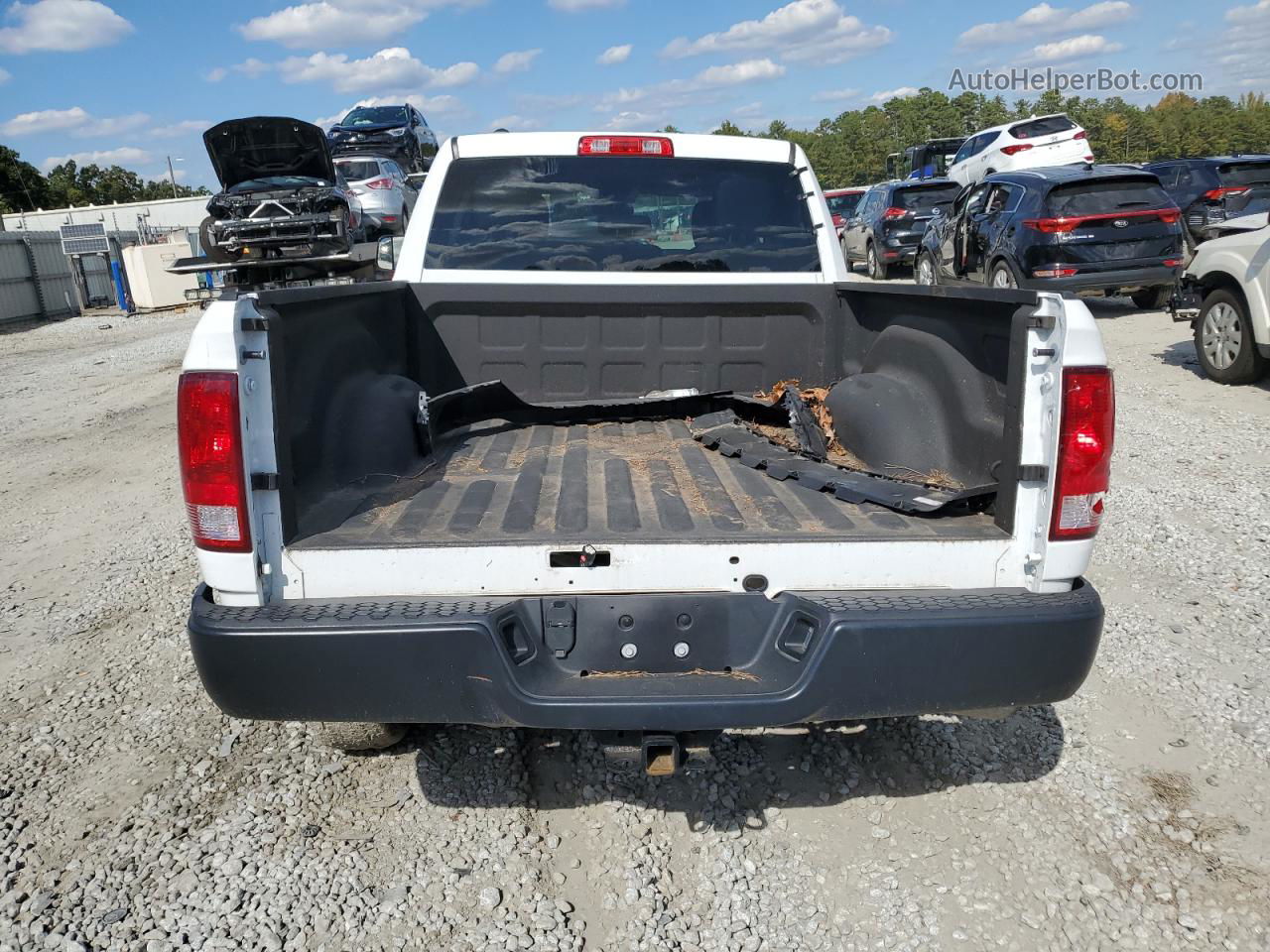 2022 Ram 1500 Classic Tradesman White vin: 1C6RR6FG0NS186016