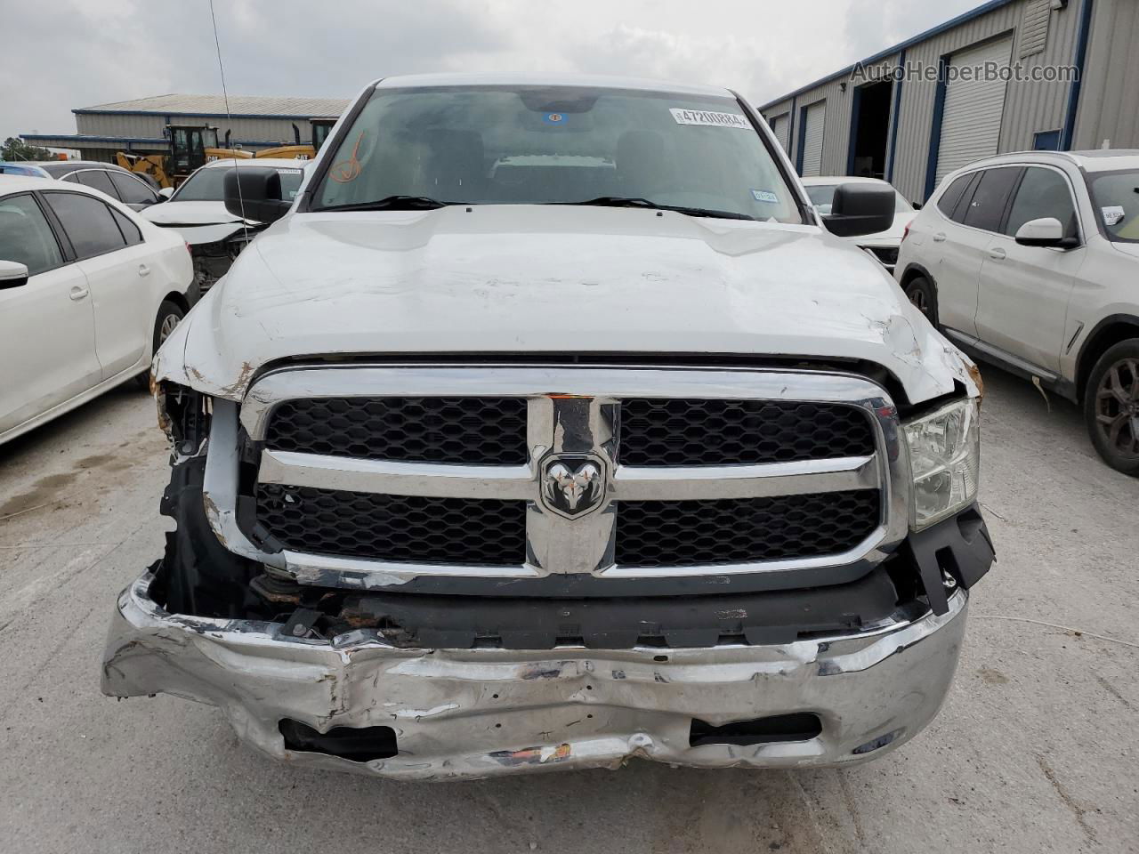 2019 Ram 1500 Classic Tradesman White vin: 1C6RR6FG1KS733600