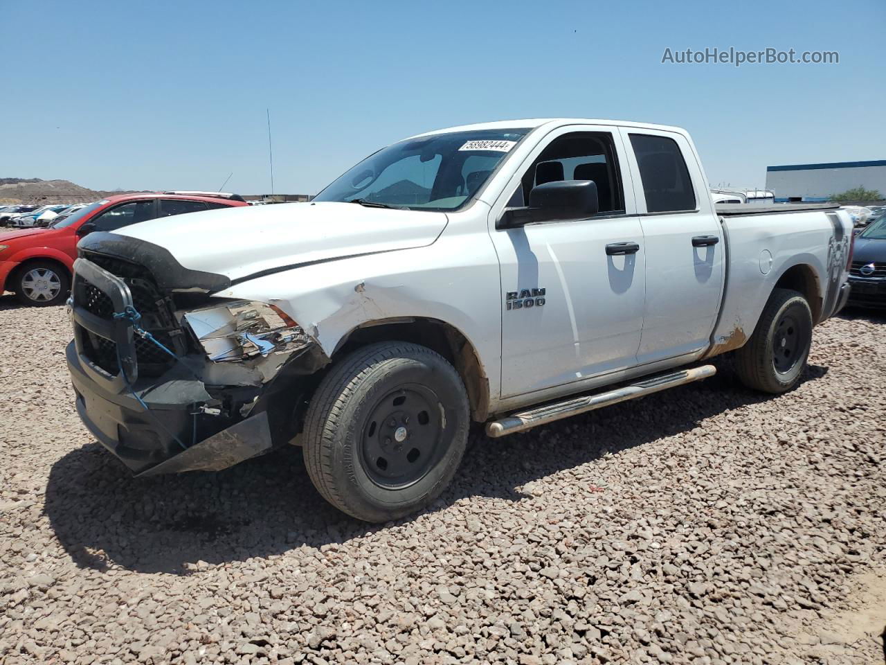 2014 Ram 1500 St White vin: 1C6RR6FG3ES245110