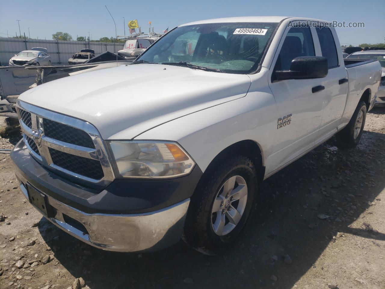 2014 Ram 1500 St White vin: 1C6RR6FG3ES264482