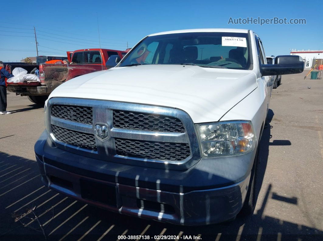 2015 Ram 1500 Tradesman Белый vin: 1C6RR6FG3FS769536