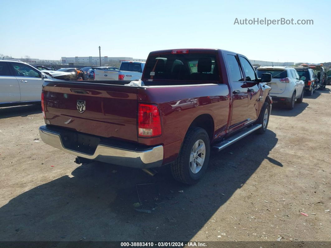 2020 Ram 1500 Classic Tradesman Quad Cab 4x2 6'4 Box Burgundy vin: 1C6RR6FG3LS127104