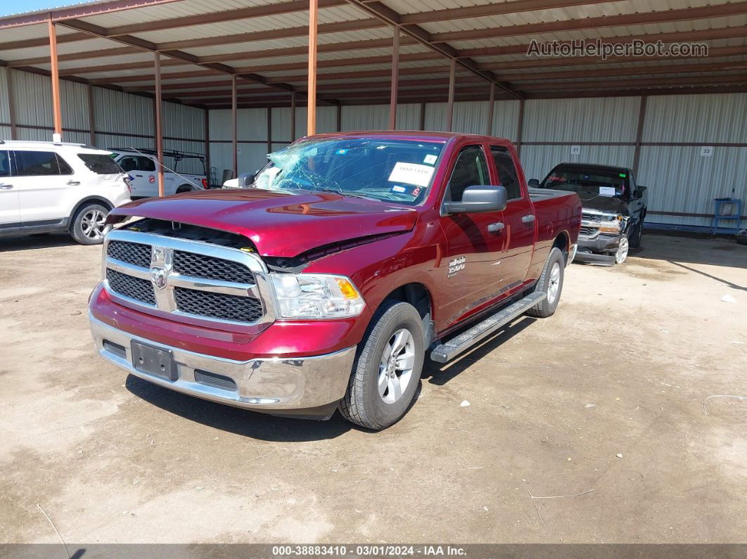 2020 Ram 1500 Classic Tradesman Quad Cab 4x2 6'4 Box Burgundy vin: 1C6RR6FG3LS127104