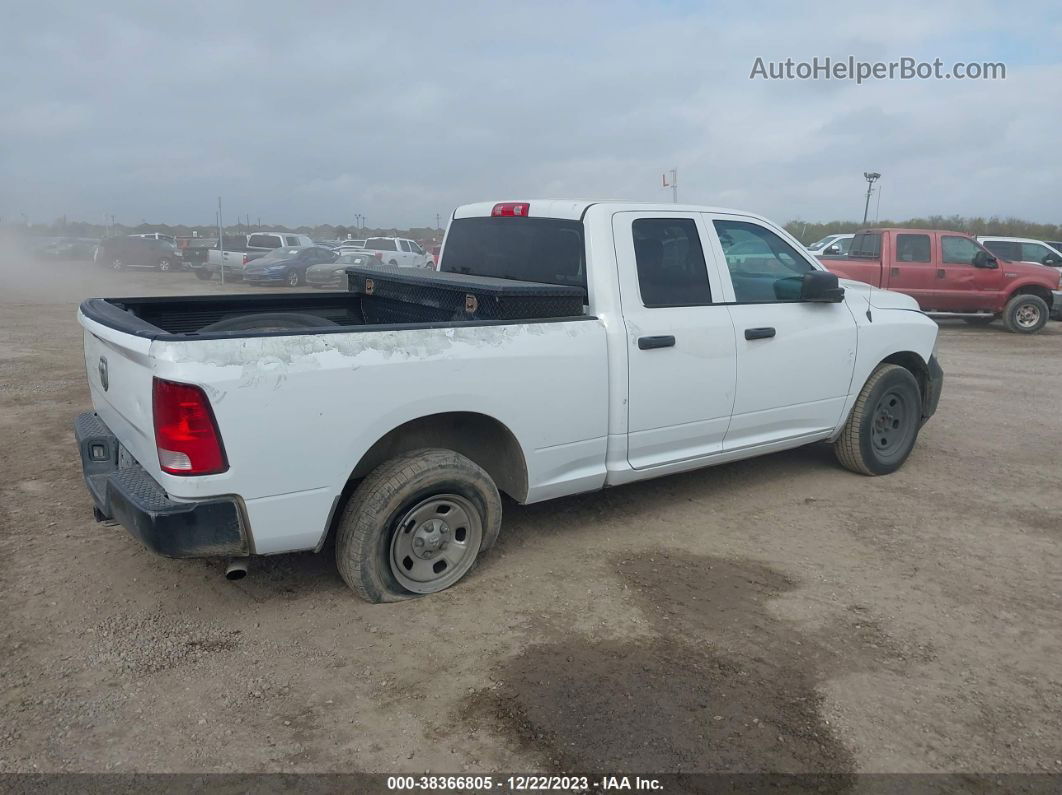 2020 Ram 1500 Classic Tradesman Quad Cab 4x2 6'4 Box White vin: 1C6RR6FG3LS127667