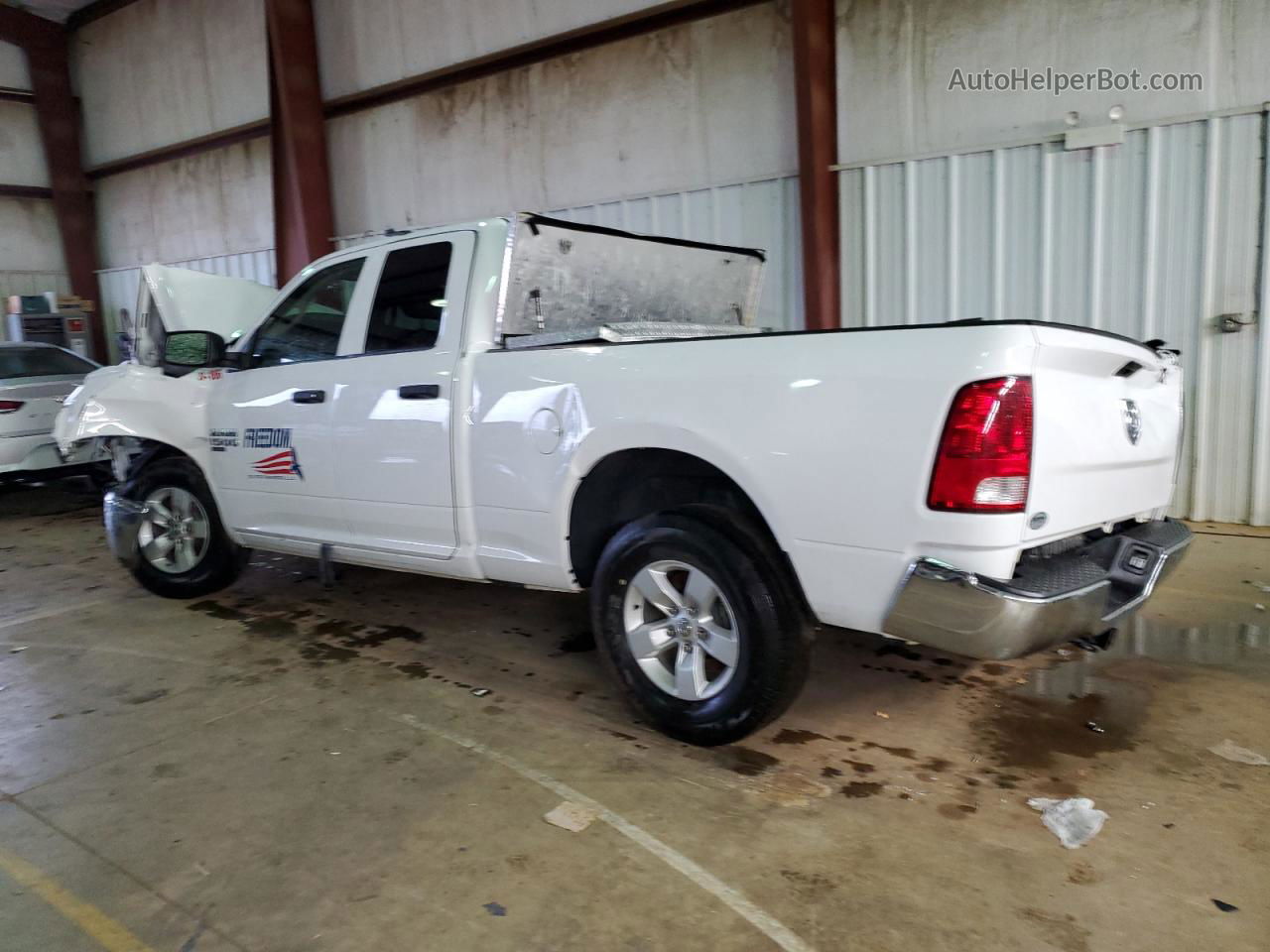 2022 Ram 1500 Classic Tradesman White vin: 1C6RR6FG3NS154595