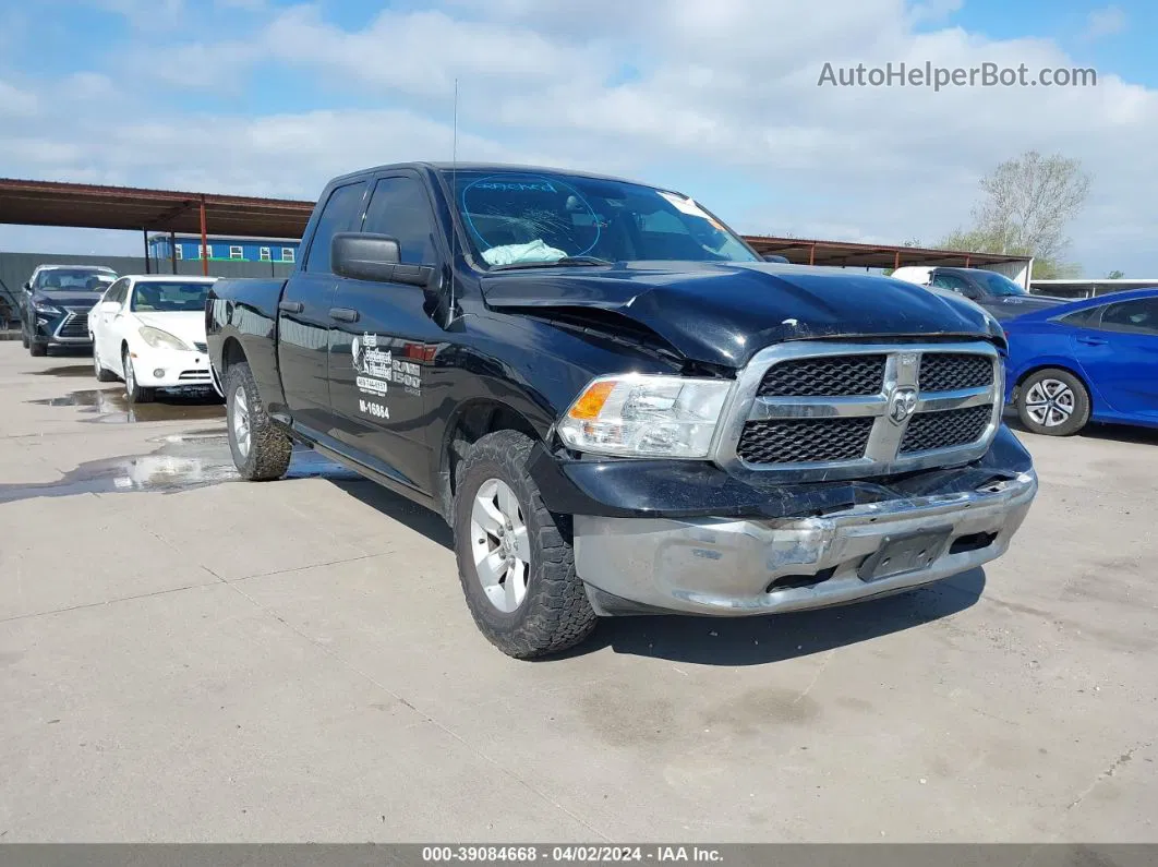 2020 Ram 1500 Classic Tradesman Quad Cab 4x2 6'4 Box Black vin: 1C6RR6FG4LS128178