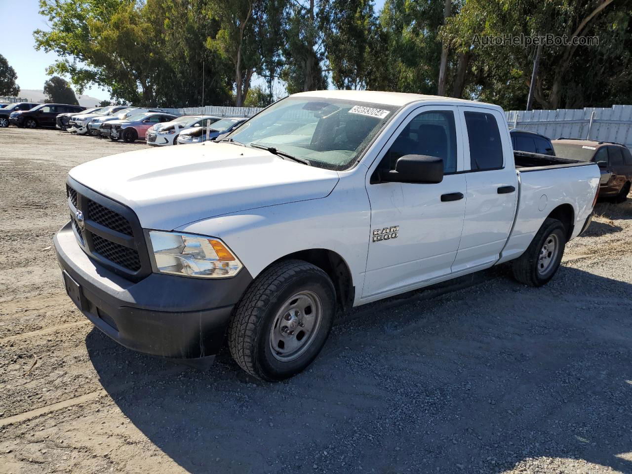 2015 Ram 1500 St White vin: 1C6RR6FG5FS754987