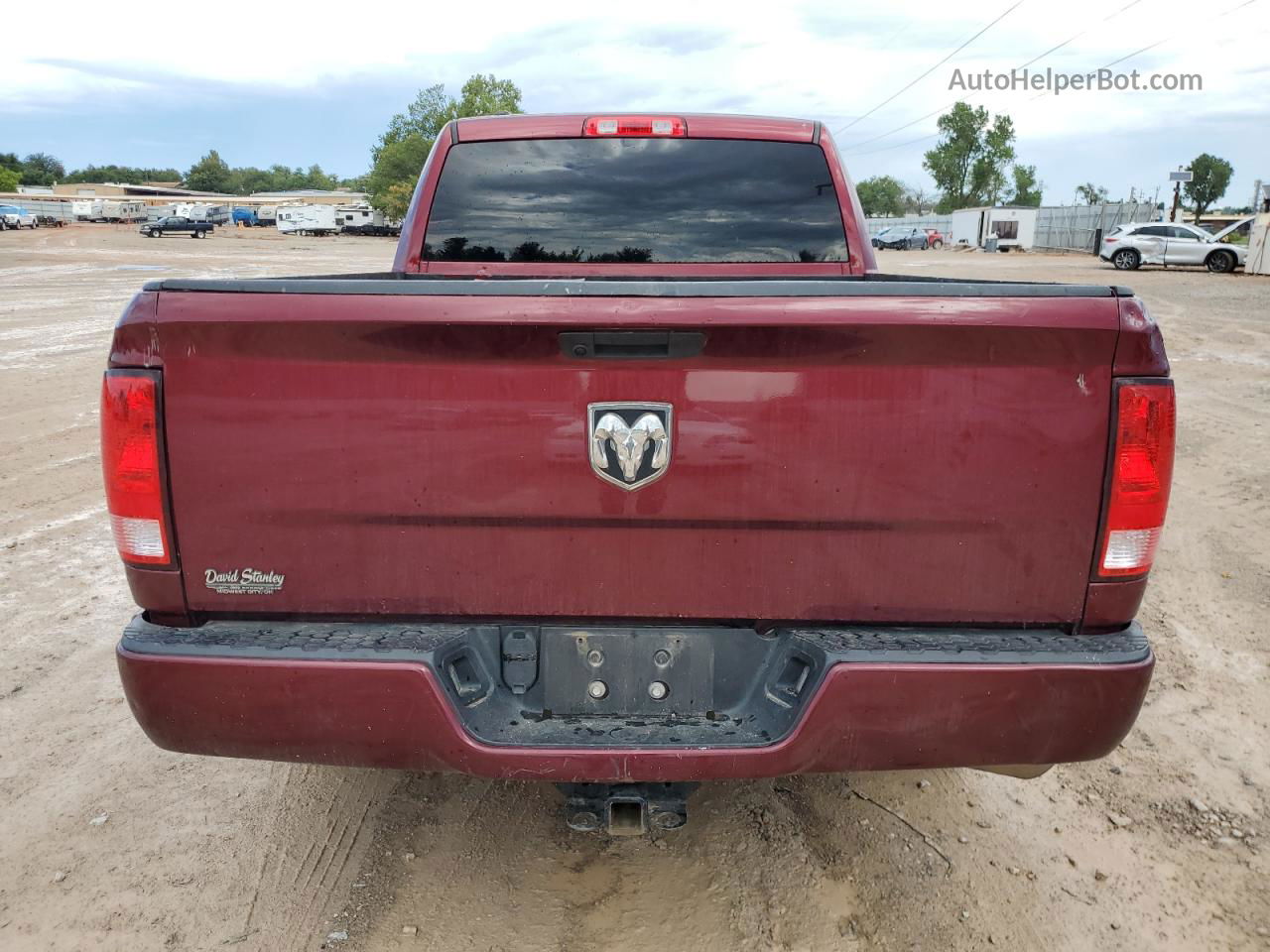 2020 Ram 1500 Classic Tradesman Maroon vin: 1C6RR6FG5LS151033