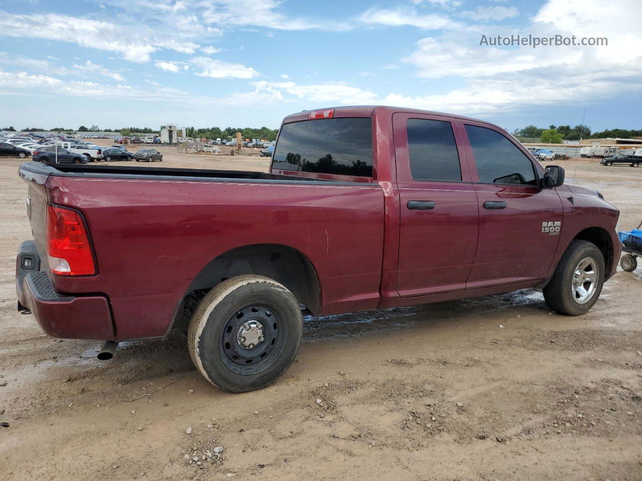 2020 Ram 1500 Classic Tradesman Maroon vin: 1C6RR6FG5LS151033