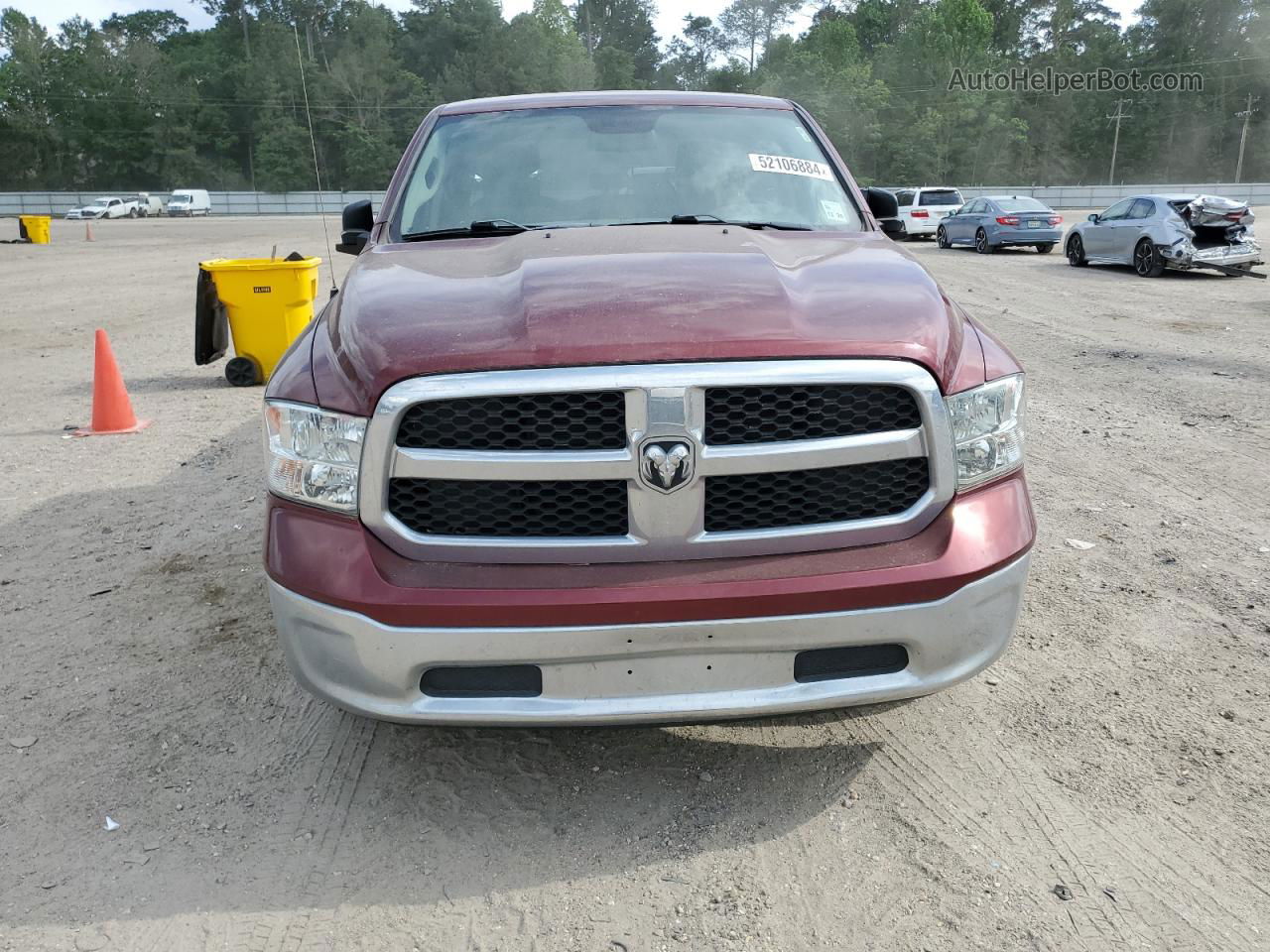 2019 Ram 1500 Classic Tradesman Burgundy vin: 1C6RR6FG7KS610173