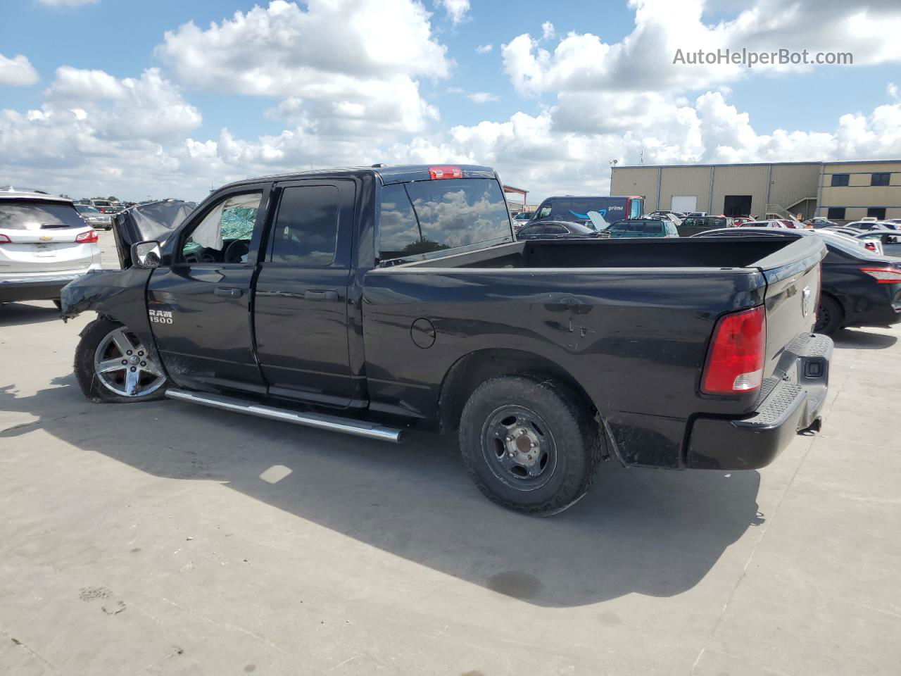 2014 Ram 1500 St Черный vin: 1C6RR6FG8ES223510