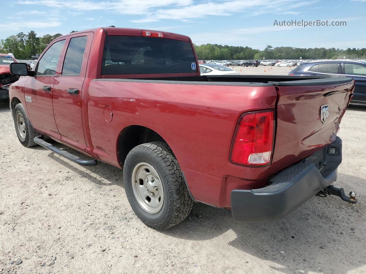 2014 Ram 1500 St Темно-бордовый vin: 1C6RR6FG8ES391325