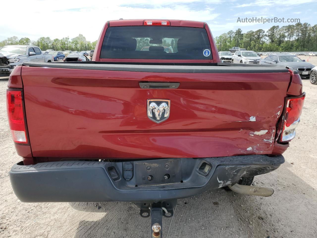 2014 Ram 1500 St Maroon vin: 1C6RR6FG8ES391325