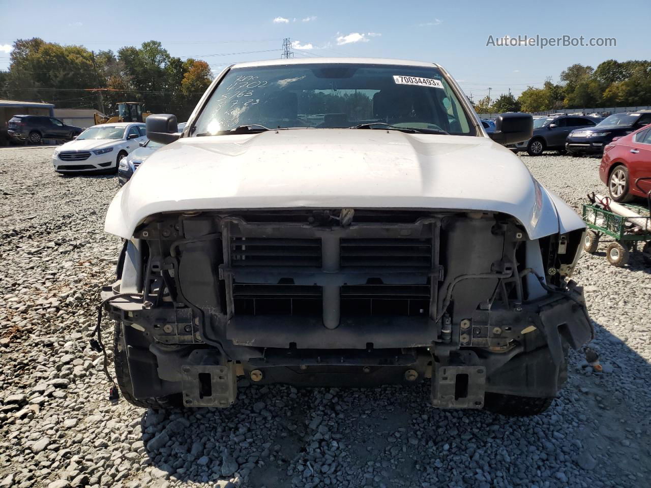 2015 Ram 1500 St White vin: 1C6RR6FG8FS575763