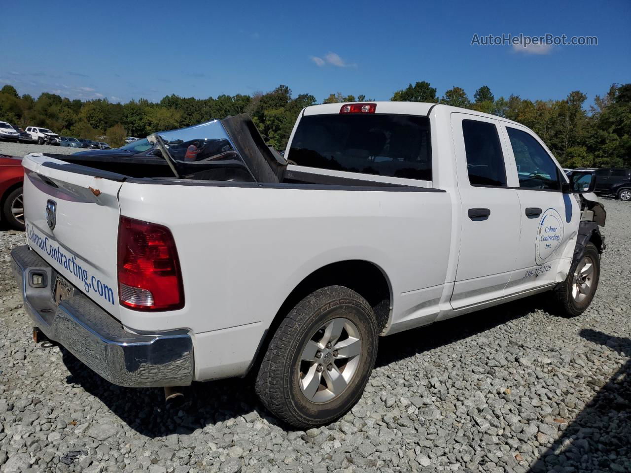 2015 Ram 1500 St White vin: 1C6RR6FG8FS575763