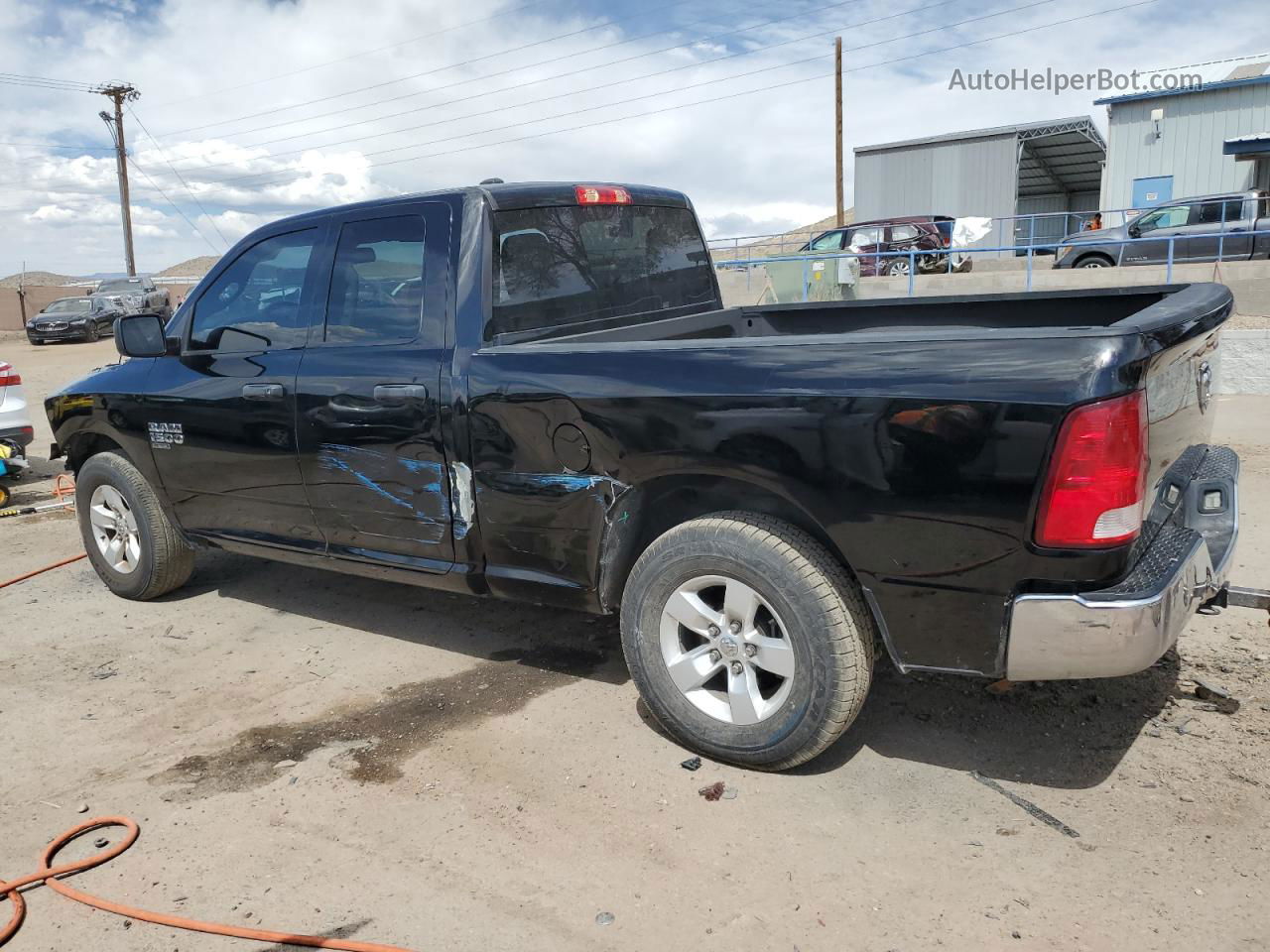 2019 Ram 1500 Classic Tradesman Black vin: 1C6RR6FG8KS671886