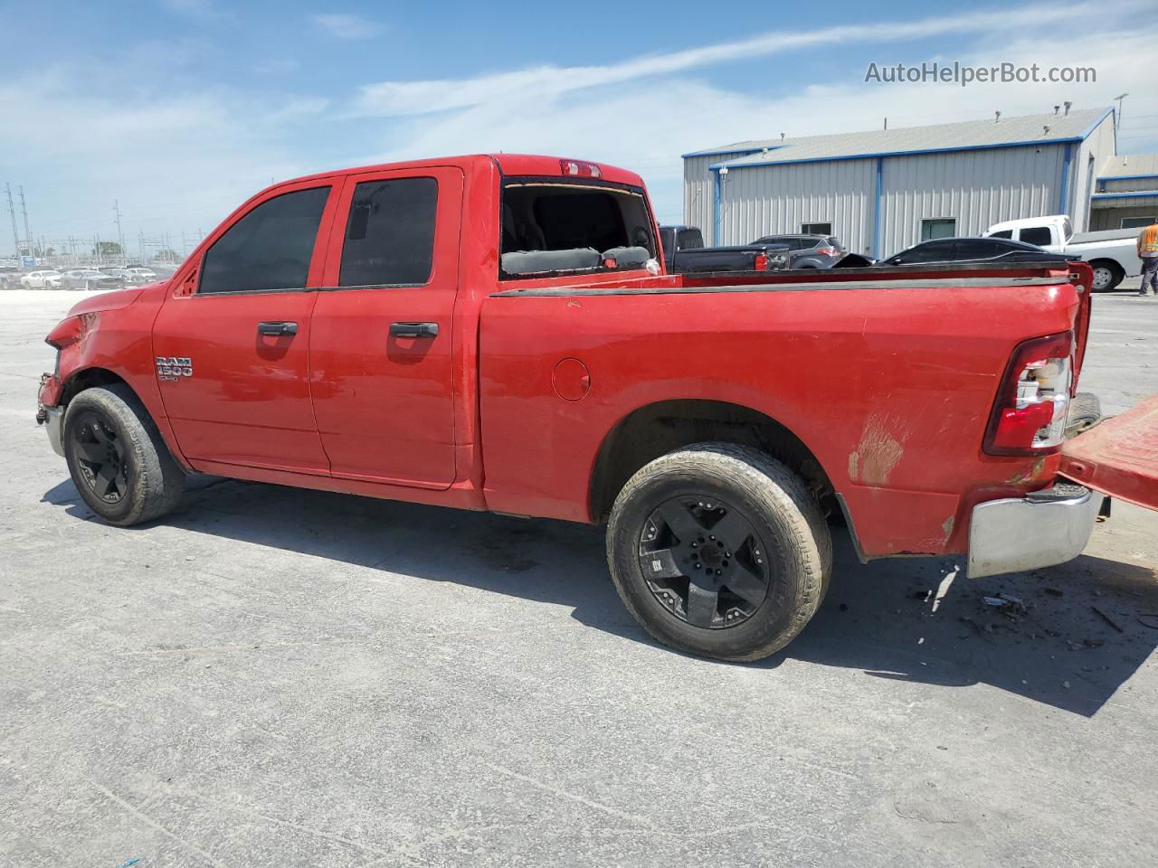 2019 Ram 1500 Classic Tradesman Red vin: 1C6RR6FG9KS704992