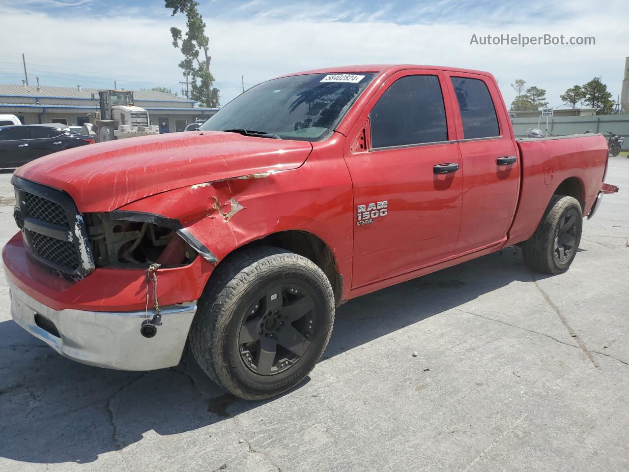 2019 Ram 1500 Classic Tradesman Red vin: 1C6RR6FG9KS704992