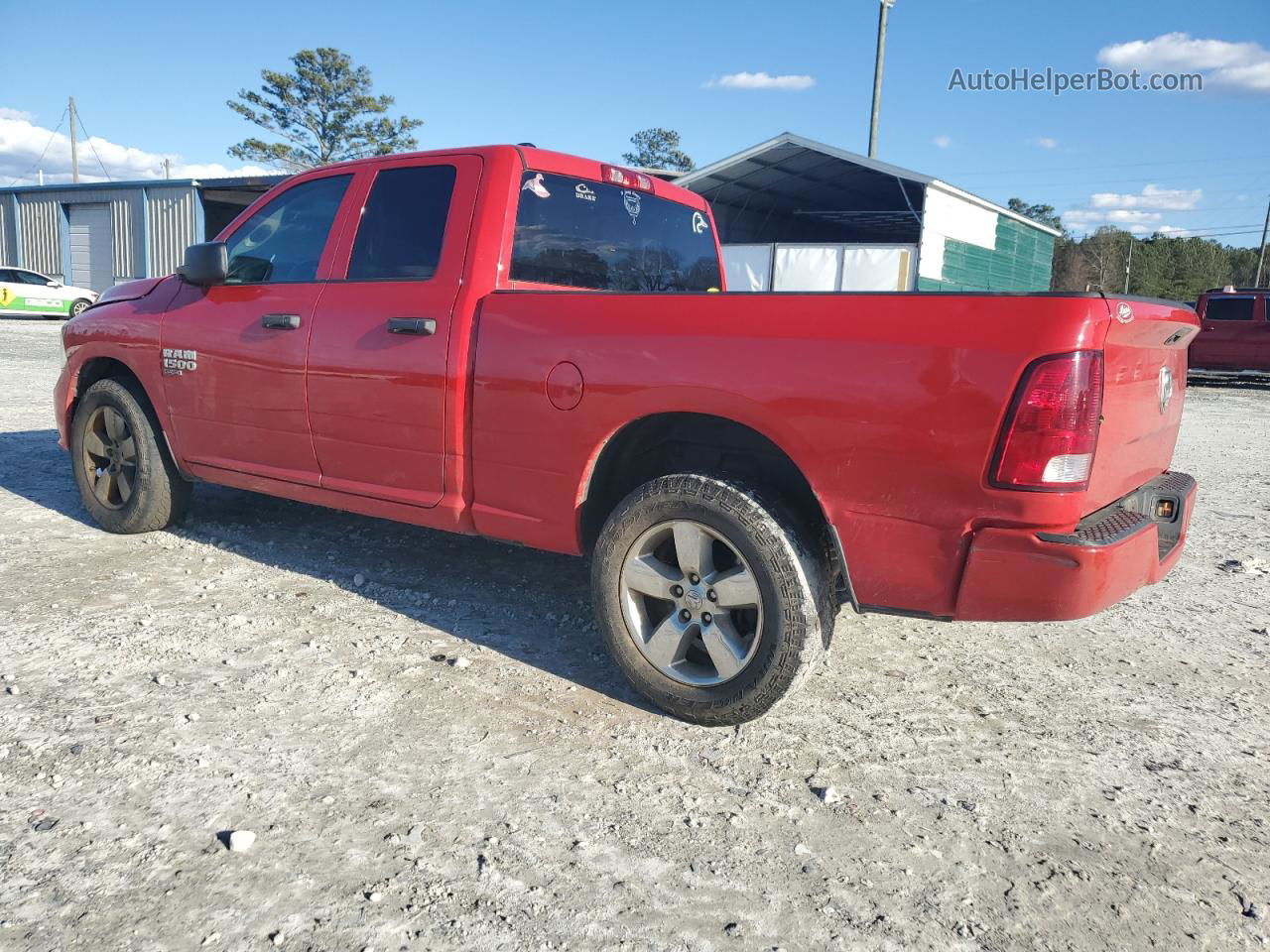 2019 Ram 1500 Classic Tradesman Red vin: 1C6RR6FG9KS712414