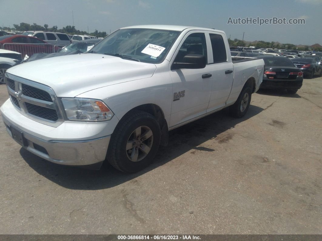 2020 Ram 1500 Classic Tradesman White vin: 1C6RR6FG9LS154095