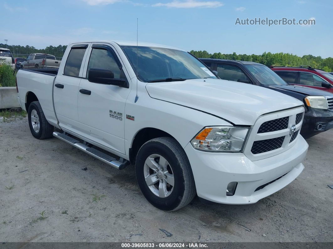 2014 Ram 1500 Express White vin: 1C6RR6FT0ES149318