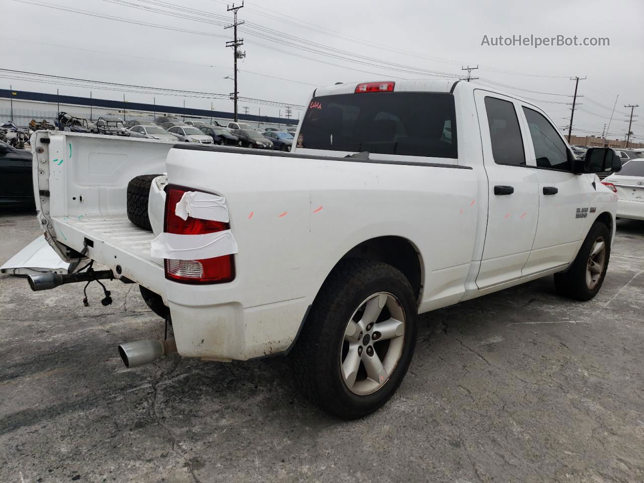 2014 Ram 1500 St White vin: 1C6RR6FT0ES206276