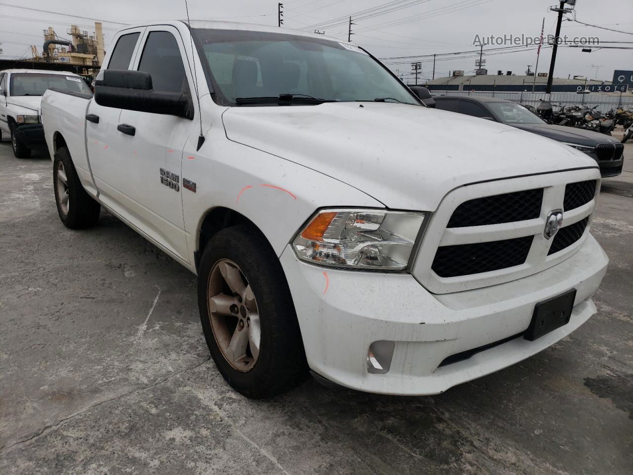 2014 Ram 1500 St White vin: 1C6RR6FT0ES206276