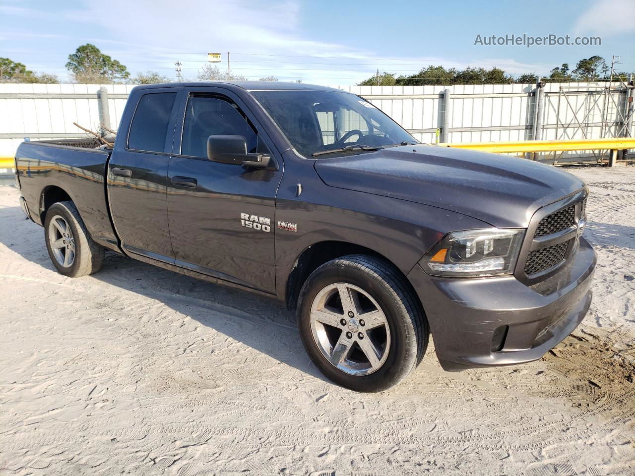 2014 Ram 1500 St Серый vin: 1C6RR6FT0ES344531