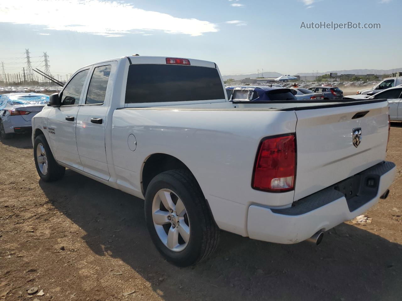 2014 Ram 1500 St White vin: 1C6RR6FT0ES448436