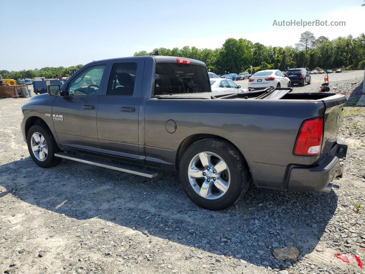 2019 Ram 1500 Classic Tradesman Gray vin: 1C6RR6FT0KS619617