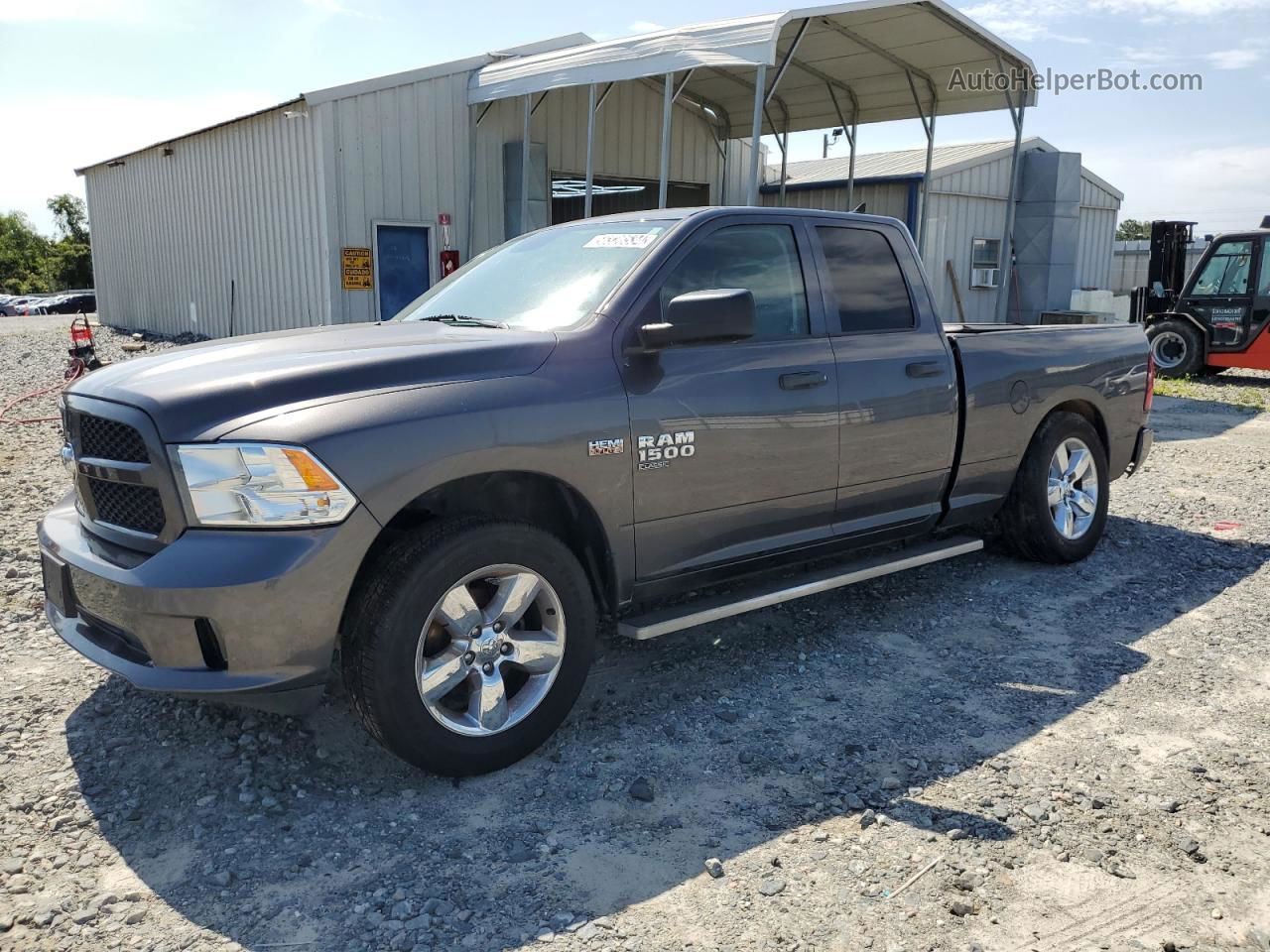 2019 Ram 1500 Classic Tradesman Gray vin: 1C6RR6FT0KS619617