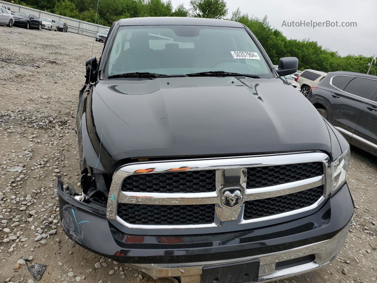 2019 Ram 1500 Classic Tradesman Черный vin: 1C6RR6FT0KS723895