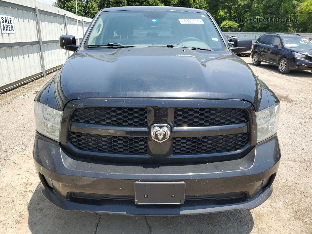 2014 Ram 1500 St Черный vin: 1C6RR6FT2ES457736