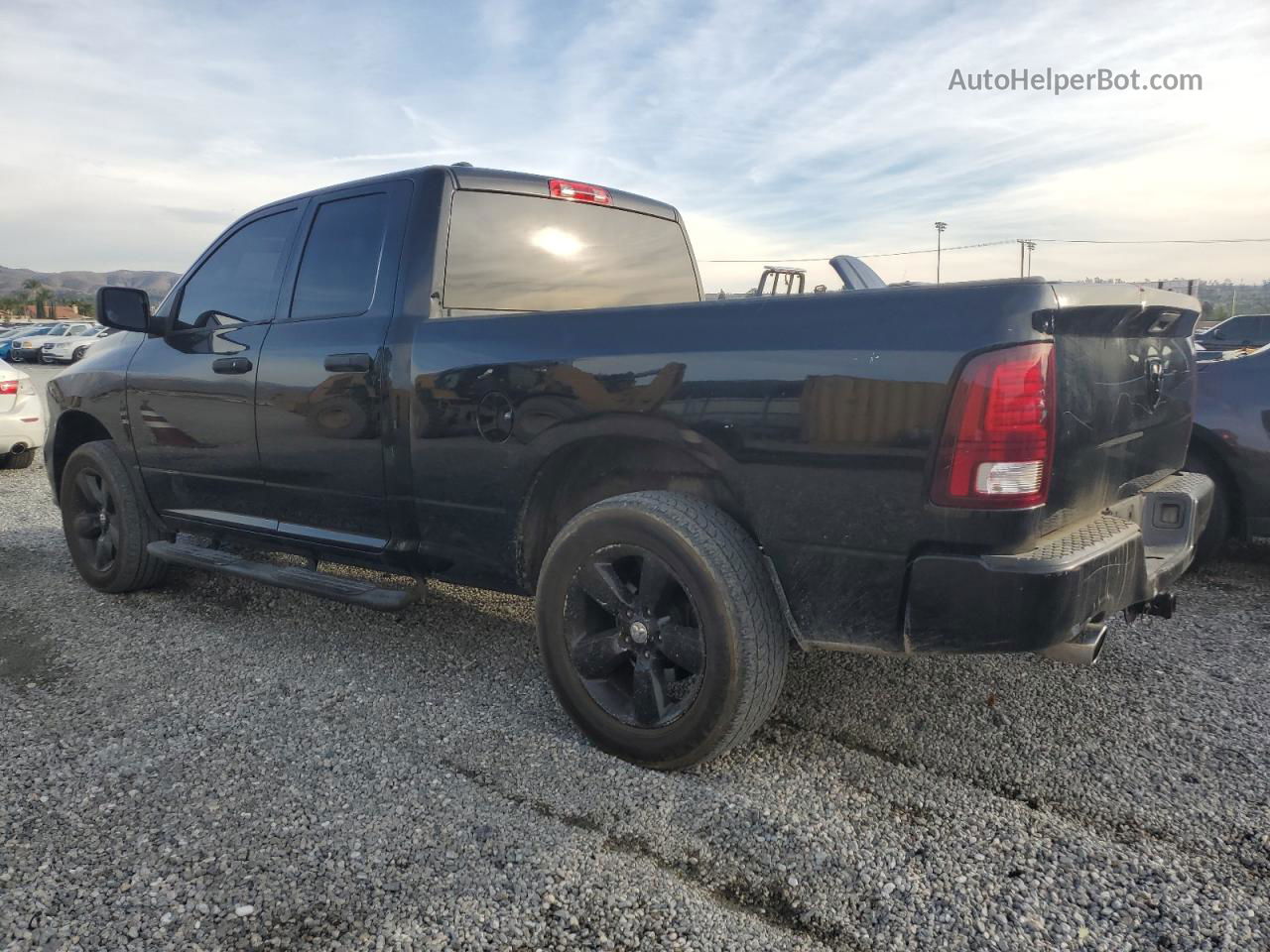 2014 Ram 1500 St Черный vin: 1C6RR6FT3ES112523