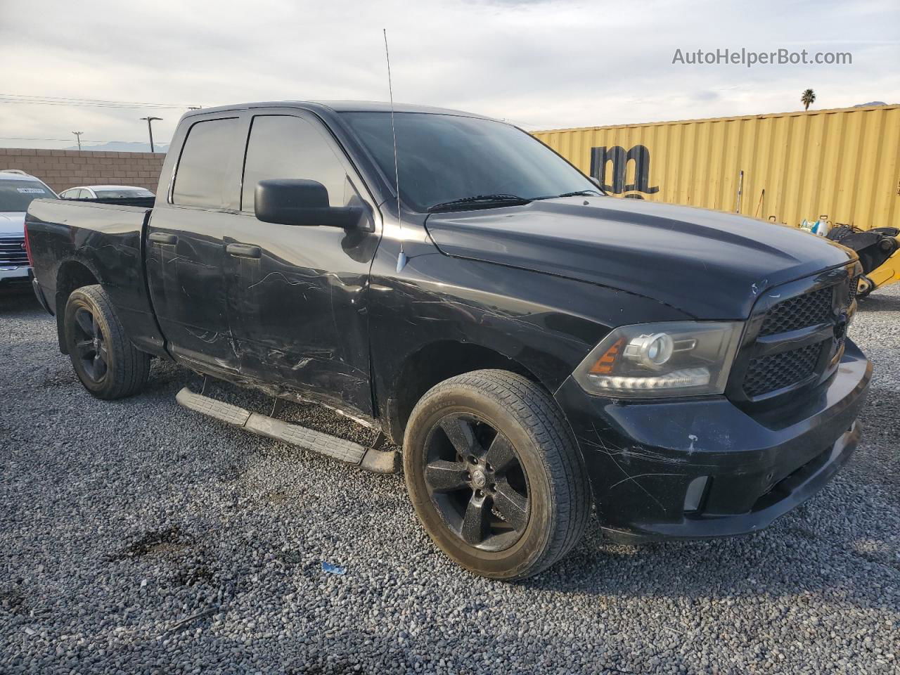 2014 Ram 1500 St Черный vin: 1C6RR6FT3ES112523