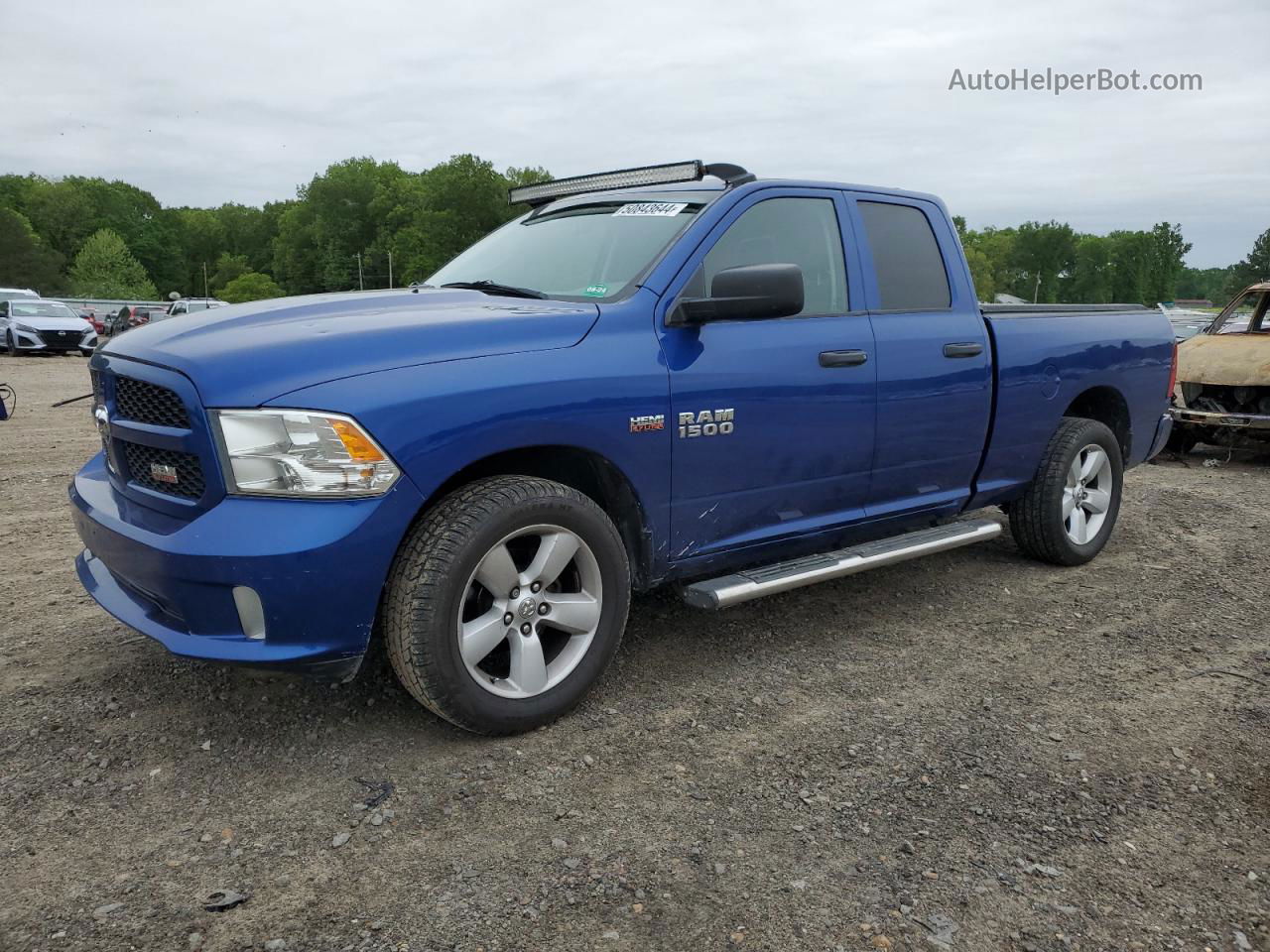 2014 Ram 1500 St Blue vin: 1C6RR6FT3ES389821