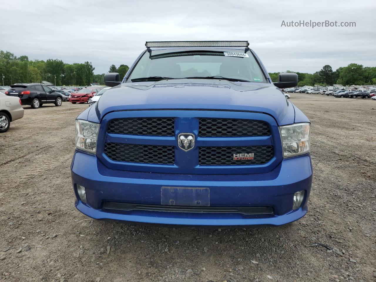 2014 Ram 1500 St Blue vin: 1C6RR6FT3ES389821