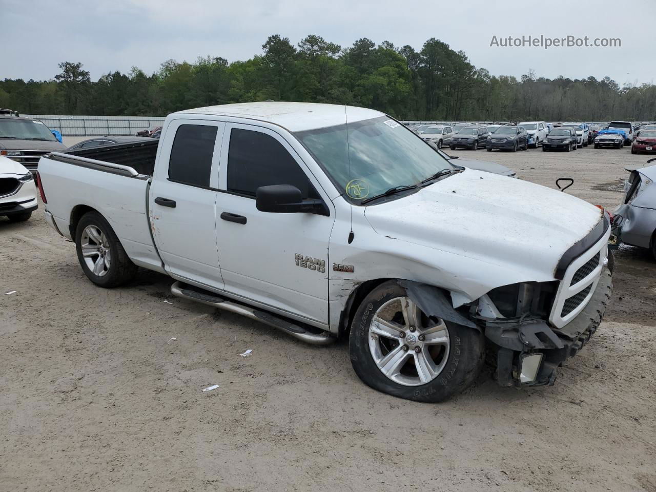 2014 Ram 1500 St White vin: 1C6RR6FT3ES424258